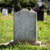 gravestone on cemetery