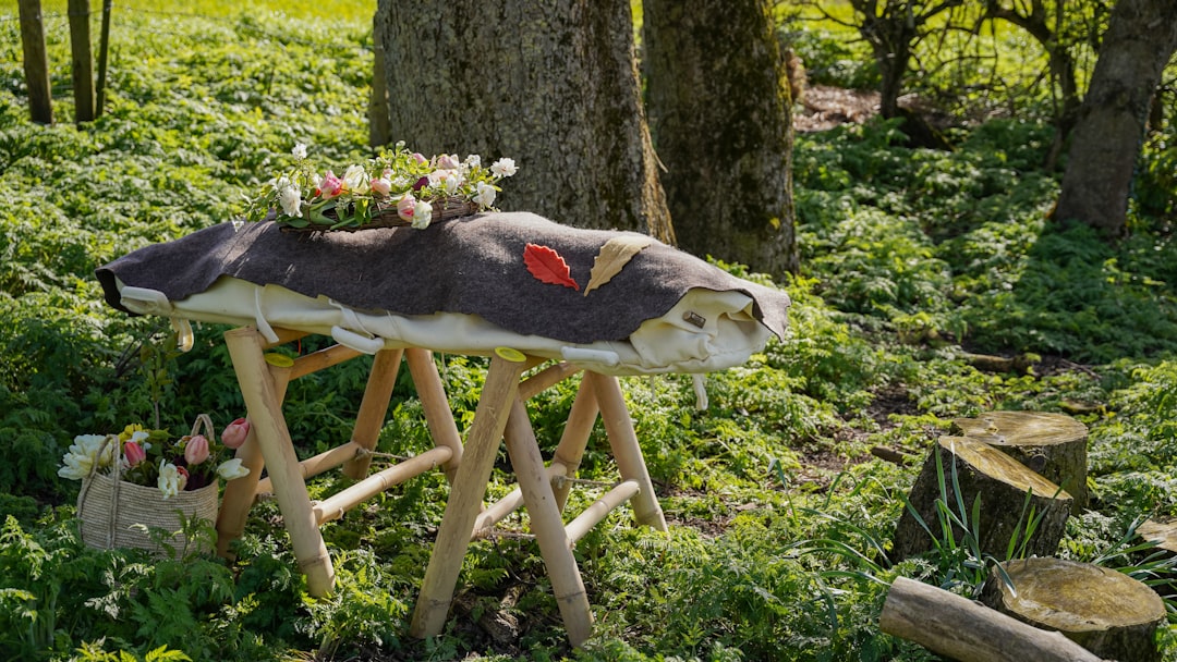 Woollen shroud burial in woodland setting, County Durham green cemetery.