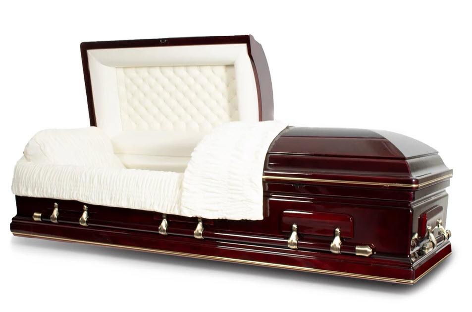 Mahogany Casket