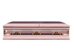 Mother Casket - Pink and lilac Finish with Pink interior - Trusted Caskets