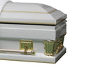 Oversized funeral casket - Adams White by Trusted Caskets