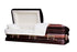 President - Metal Casket in Bronze and Copper Finish with Ivory interior